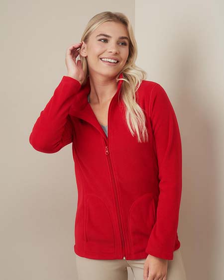 Fleece jacket for women