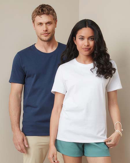 T-shirt con girocollo da uomo e donna