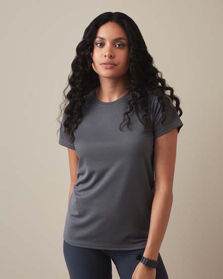 Rundhals-T-Shirt für Damen