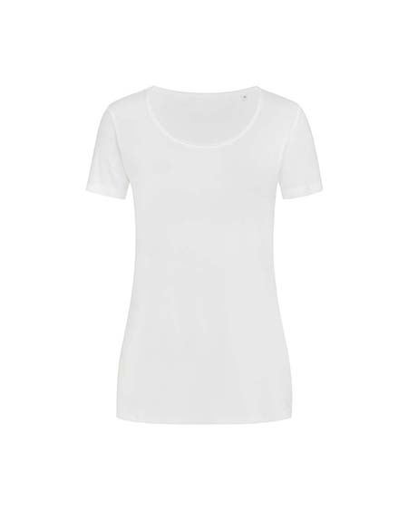 T-shirt con girocollo da donna 